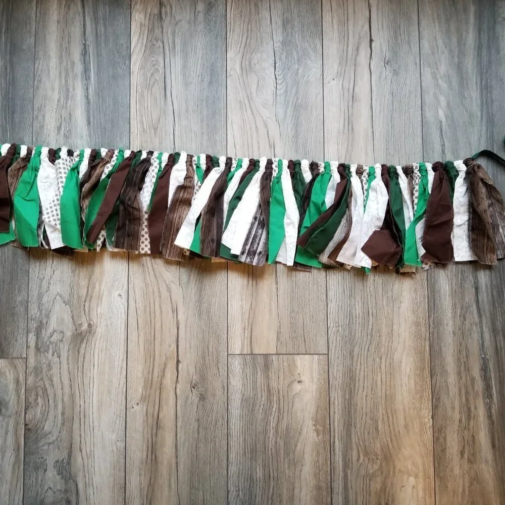 Fabric Banner Wall Hanging | Cubicle Decor, Dorm Headboard, Fabric Garland | Adv